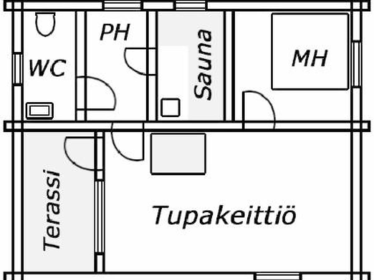 Дома для отпуска Holiday Home Maunonlahti Hattusaari-24